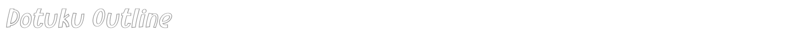 Dotuku font preview